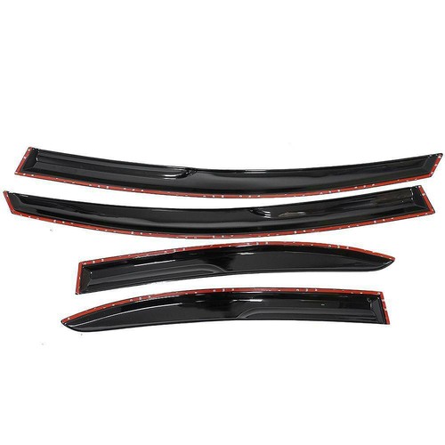 For 2006-2011 Honda Civic Mugen II Style Window Rain Guard Visors 4-Door Sedan - Picture 4 of 12