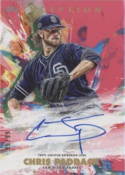 2020 Topps Inception - Chris Paddack #RESA-CP - 1 of 1