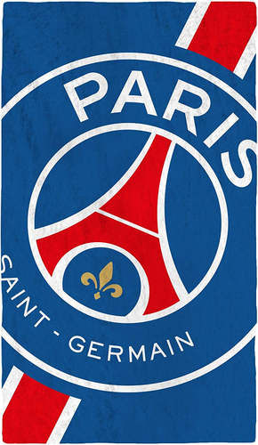 CTI PSG Cropped Drap De Plage/Bain, 70 X 120 Cm 100% Coton 046766 Bleu - Photo 5/12