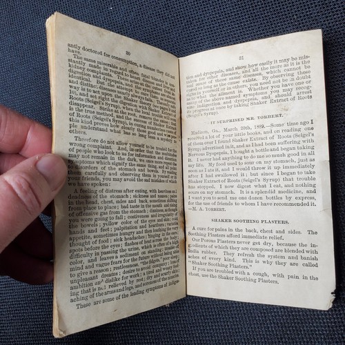 Antique Shaker Medicine Pamphlet A.J. White "How We Shall Look When We Grow Old" - Picture 9 of 14