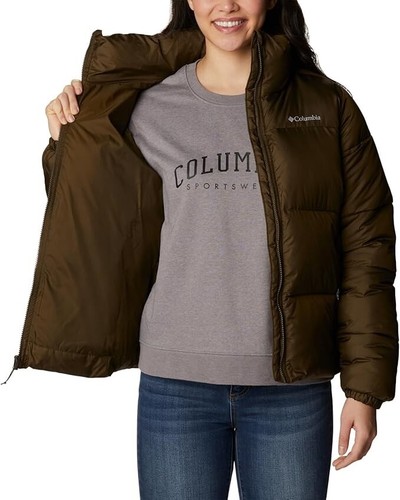 Columbia Women's 2X Puffect Puffer Jacket Insulated Olive MSRP $180 - Picture 5 of 11