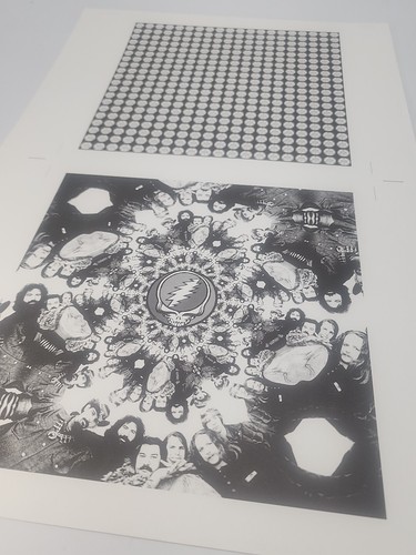 Seltenes ungezähntes Blotter Art Proofblatt von Blotter Producer Jon Blackburn - Bild 18 von 24