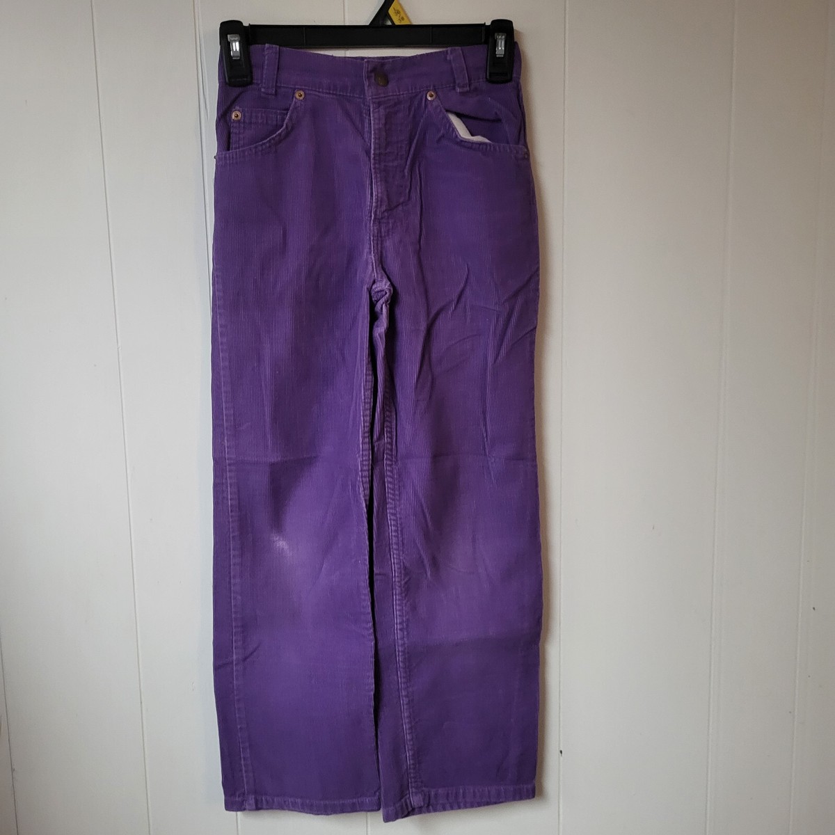 Vintage 70s 80s Levi's Girl's Purple Corduroy Pants | eBay