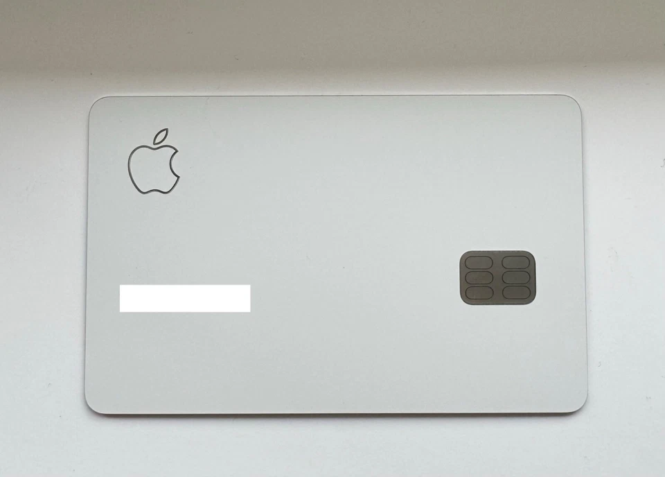 Apple Card Titanium Metal MasterCard Goldman Sachs. Without Original Packaging. - Image 2 of 2
