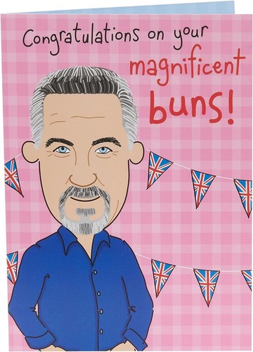 Paul Hollywood Design Birthday Card - Afbeelding 1 van 3