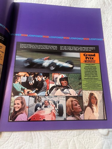 2 Vintage MGM trade publication "LIONPOWER!" Actors from MGM productions 1966-69 - Picture 6 of 7