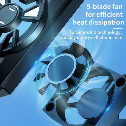 Portable Mobile Phone USB Cooling Fan Smartphone Radiator Cellphone Cooler - Picture 4 of 12