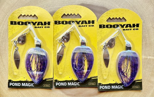 Booyah Pond Magic (Lot Of 3) Spinnerbait, Bass, Brand New! Free Shipping! NWT! - Picture 12 of 12