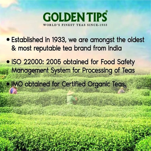 Golden Tips Pure Darjeeling Schwarztee 100 Beutel Kostenloser Versand Weltweit - Bild 7 von 7