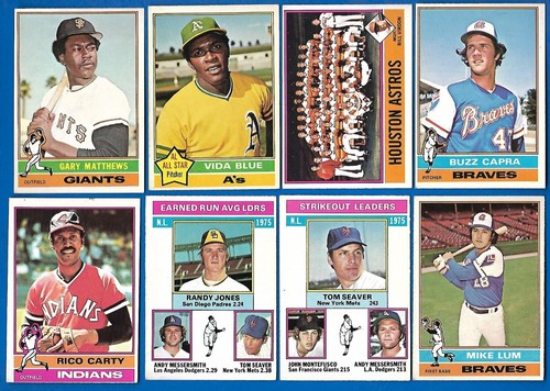 1976 OPC O PEE CHEE TOPPS 133-264 MLB BASEBALL CARD ERROR & VARIATION SEE LIST - Picture 144 of 245