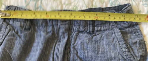 Micros Blue Bermuda Shorts With Adjustable Waist Straps Boys Size 7 - Picture 9 of 17