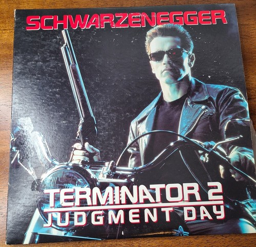 Terminator 2 Judgement Day Laser Disc Schwarzenegger 1991