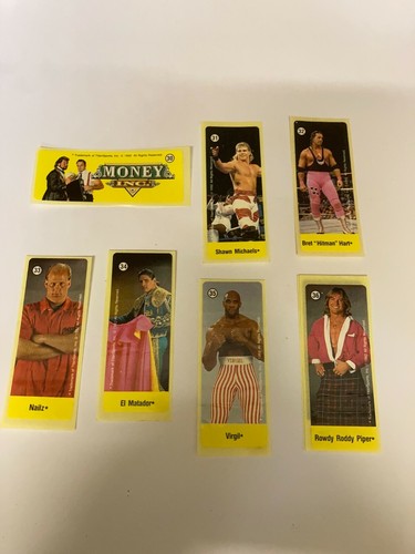 WWF Titan Sports 1992 Dunkin Bubblegum Wrestling Stickers Series 1 Pick Your Own - Picture 35 of 51