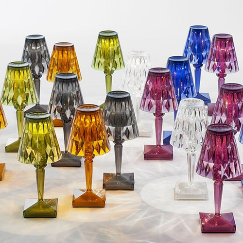 Kartell BATTERY Bedside Lamp Acrylic Resin LED USB Push Switch 1kg JAPAN NEW - Picture 80 of 118