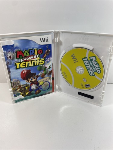 Mario Power Tennis (Nintendo Wii, 2004) Complete With Manual - Nintendo Selects - Picture 3 of 3