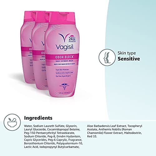 3-Pk Odor Block Daily Intimate Feminine Was Gynecologist Tested Hypoallergenic - Picture 7 of 7