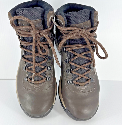Stivali da trekking impermeabili Columbia Newton Ridge da donna taglia 9 OmniGrip marroni - Foto 7 di 8