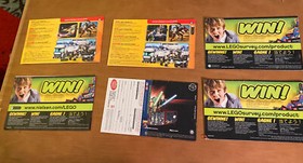 6 Lego Star Wars Instruction Manuals Only: 8014, 7749, 9491, 8083, 7252, 7929