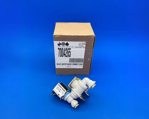7004265 Sub Zero Refrigerator Water Valve OEM NEW Quick Connect (648PRO)