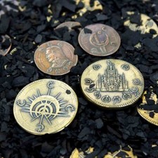 MISTBORN BY BRANDON SANDERSON SET #1 - TWO COINS OF THE FINAL EMPIRE