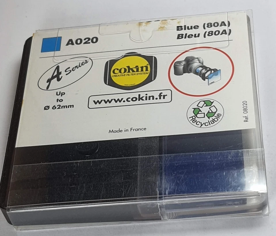 COKIN CREATIVE FILTER A SERIES SYSTEM A020 80A Light Balancing Filter A 020 - Image 2 of 4