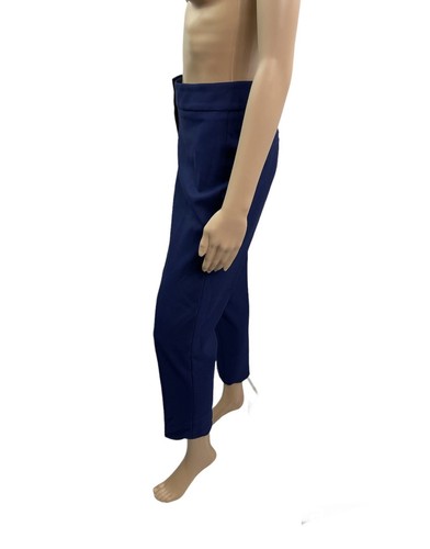 Cappagallo Women’s Size 6 Solid Navy Blue Dress Pants - Picture 2 of 4