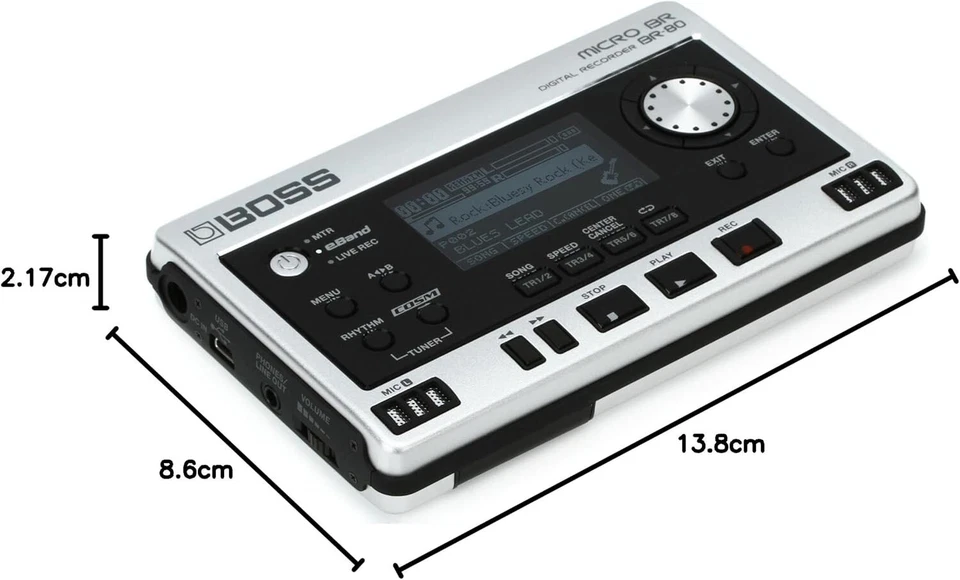 BOSS Digital Recorder Micro BR BR-80 Japan - Image 3 of 3