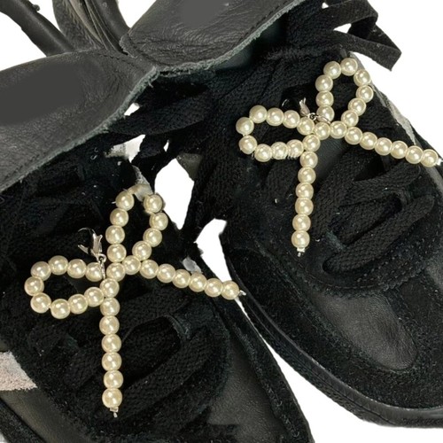 Delicate Bowknot Shoe Pendant with Bowknot Phone Charm Shoes Decoration for Girl - Photo 11 sur 16