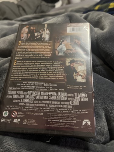 The Rainmaker (DVD) Katharine Hepburn and Burt Lancaster New - Picture 2 of 2