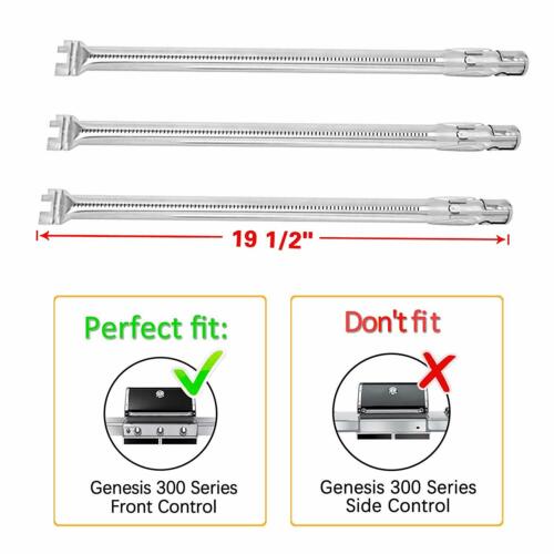 19.5 inch Burner Tube for 62752 Weber Genesis 300 E310 S310 E320 S320 E330 EP310 - Picture 10 of 21