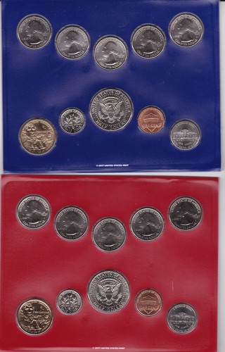 2018 P & D US Mint Set Uncirculated 20 Coins OGP Original Mint Packaging - Picture 2 of 2