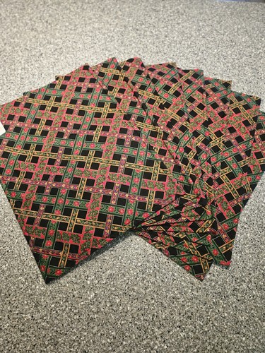 Holiday Placemats Set of 8 New w/o Tags By Table Impressions - Picture 6 of 8