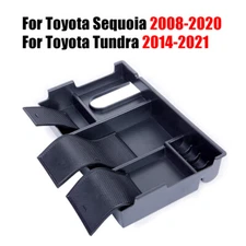 For Toyota Tundra 2014-2021 Center Console Organizer Armrest Storage Box