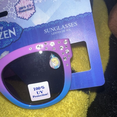 Disney Frozen Princess Elsa Sunglasses W/ Bling ages +3 Sunglass - Picture 2 of 4