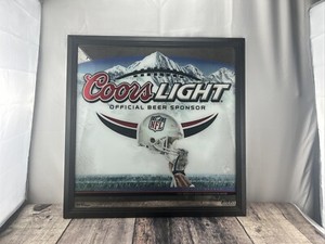 COORS Light Nfl Sign | eBay
