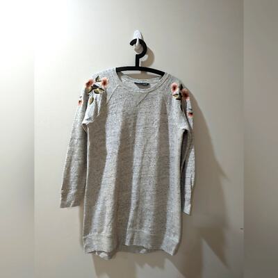 sachin and babi light blue dress CHERRY SWEATSHIRT DRESS