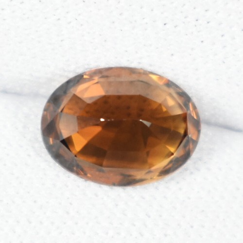 2.83Cts Amazing Luster Natural Brown Zircon Oval....!!!!!!! - Picture 2 of 2
