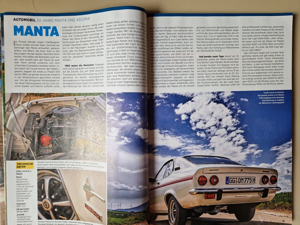 Oldtimer Markt 06 2020 Sammler-Edition Manta A - Im Zeichen des Rochen - Bild 4 von 4