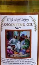 Jerusalem Anointing Oil NARD,Spikenard 1000 ml 33.8 oz  1 liter  EXCLUSIVE !!