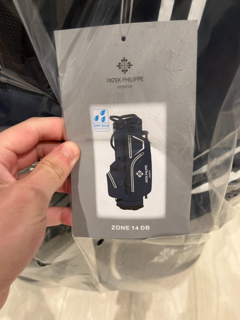 PATEK PHILIPPE ネイビー キャディバッグ ゴルフバッグ Patek Philippe golf bag - Very rare - collectors item | eBay