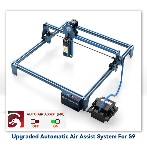 SCULPFUN S9/S10 Automatic Air Assist Kit 12V DC 30L/min Integrated Air Pump - Picture 6 of 9