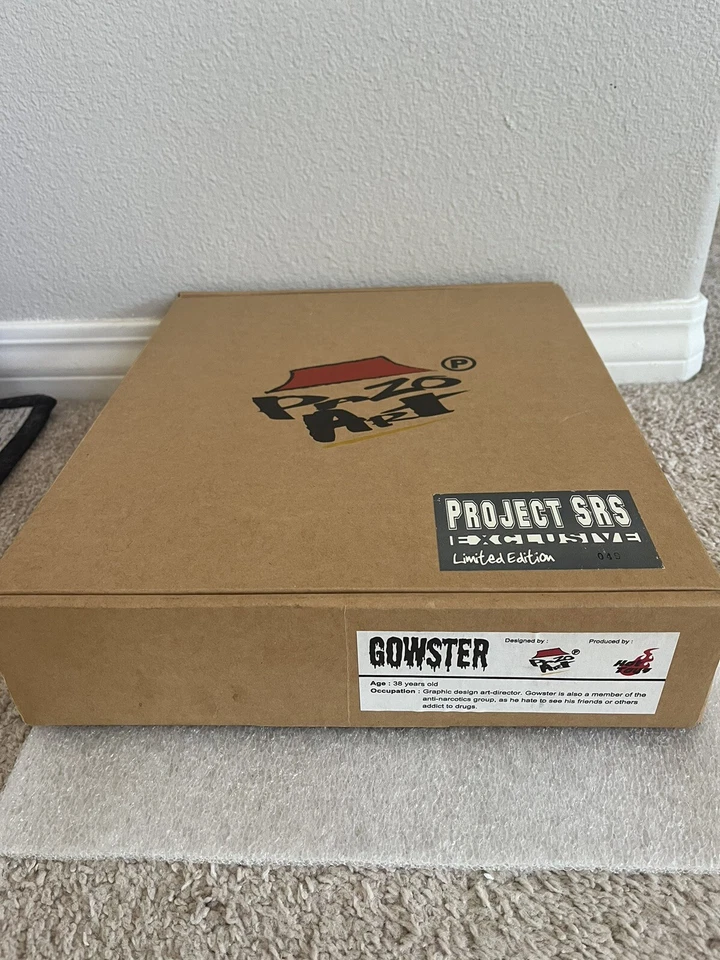 Figura de acción Gowster exclusiva de arte Pazo Hot Toys 1/6 12" edición limitada #49 Foto 3 de 4