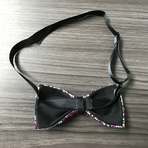 Pajarita 10 Colores Cristal Brillo Diamante Lujosa Boda Fiesta Estrás - Imagen 11 de 32