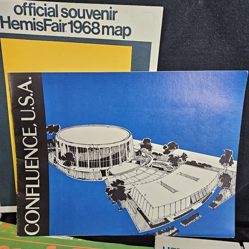 Lote de efímeros y recuerdos de colección HemisFair 1968 San Antonio (guía, mapas, folletos) - Imagen 4 de 7