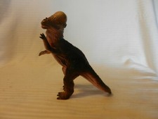 Vintage 1985 Pachycephalosaurus Hard Skull Head Dinosaur Figurine D4 