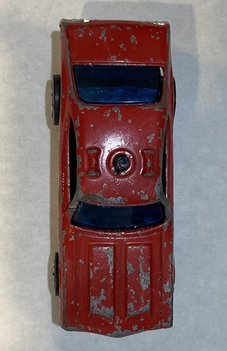 1969 REDLINE Hot Wheels Chief's Special Olds 442 Fire Dept Red Made In Hong Kong - Picture 5 of 8