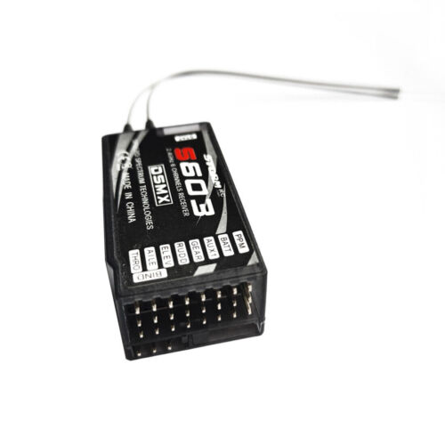 US STOCK FSFLY S603 2.4G 6CH Ricevitore aereo gamma completa per DSMX DX6i JR DX7 - Foto 6 di 10