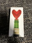 Mikasa Bottle Stopper Glass Heart Valentine Wine Venus Red New In Box Cork Stop