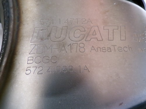 18-22 Ducati Panigale Streetfighter V4 S Exhaust Silencer OEM 57414712A - Picture 6 of 16