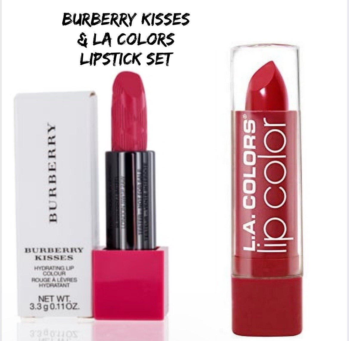 Burberry Kisses Hydrating Lip Colour Lipstick 105 Poppy Red